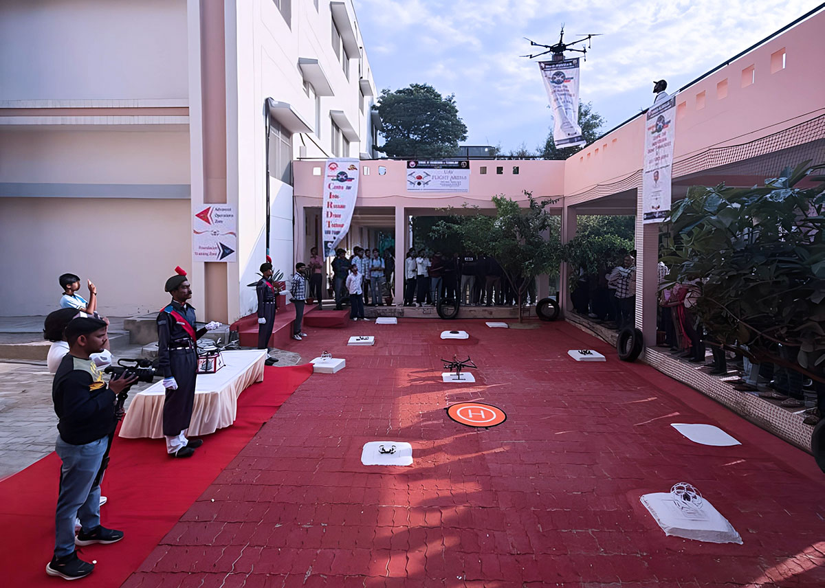 ГК «Геоскан» открыла в Индии первую российскую лабораторию БАС