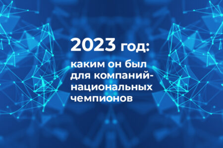 2023 год: каким он был для компаний-национальных чемпионов