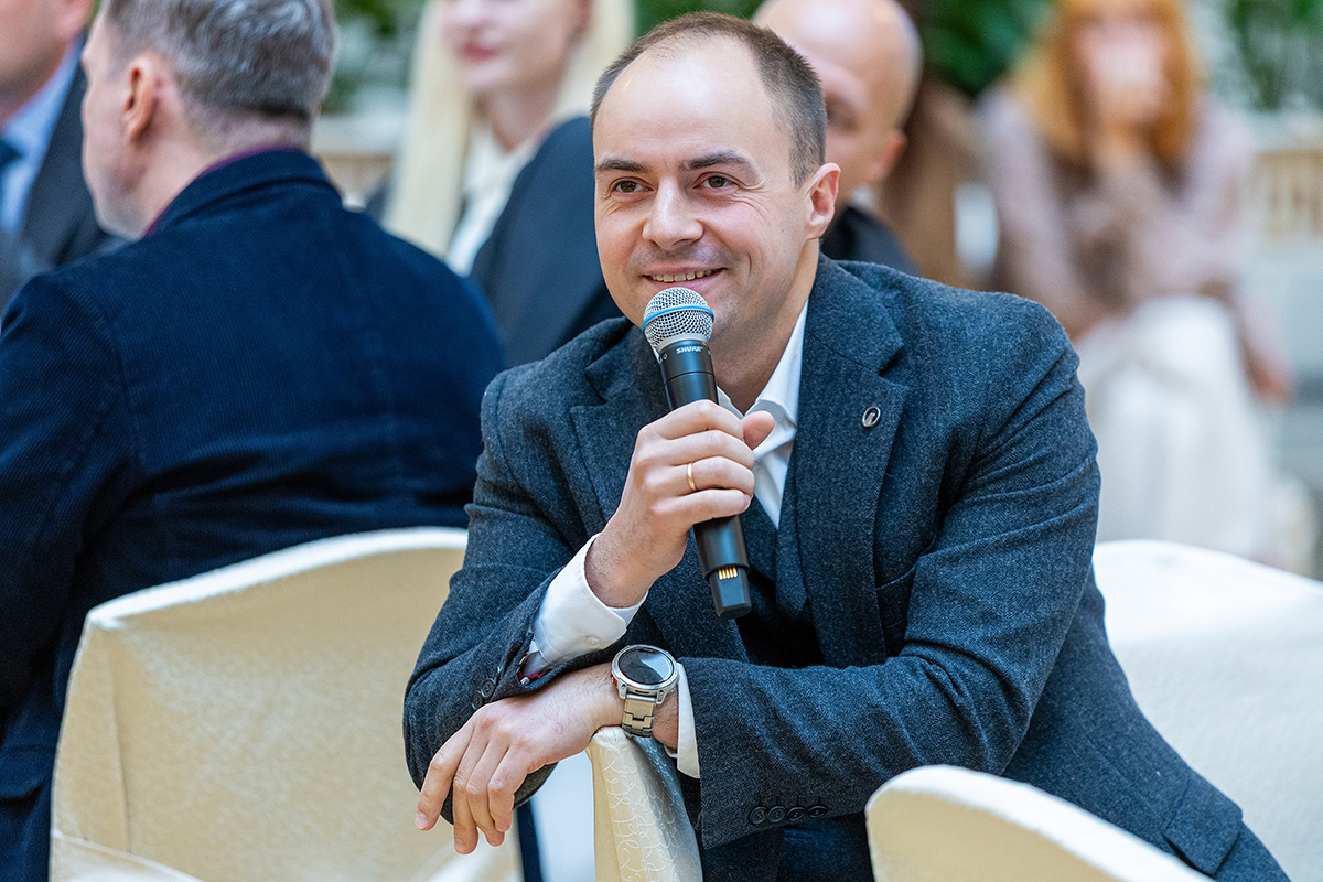 Алексей Моторенко, сооснователь ООО «Зарядные станции «Яблочков» (Санкт-Петербург). Фото: Александра Тарасенкова/РБК