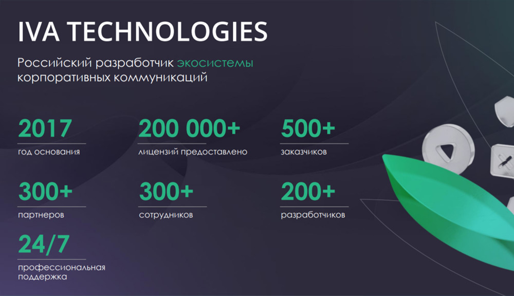 IVA Technologies – высокотехнологичная российская компания-производитель инновационных ИТ-решений